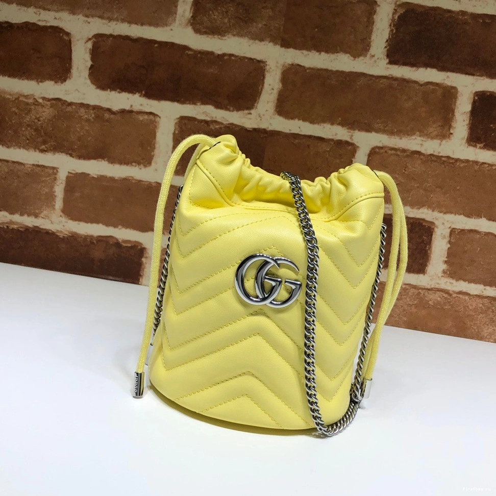 First bag ru bag GG bucket mini GUCCI Marmont 0821